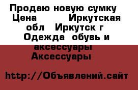 Продаю новую сумку › Цена ­ 400 - Иркутская обл., Иркутск г. Одежда, обувь и аксессуары » Аксессуары   